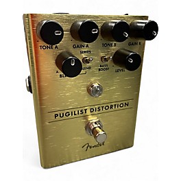 Used Fender Pugilist Distortion Effect Pedal