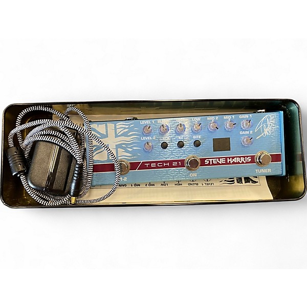 Used Tech 21 STEVE HARRIS SH1 Bass Effect Pedal