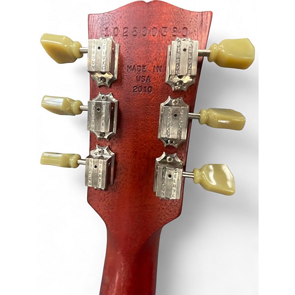 Used Gibson Les Paul Studio Red Solid Body Electric Guitar