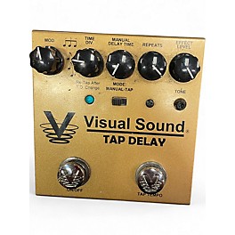 Used Visual Sound TAP DELAY Effect Pedal