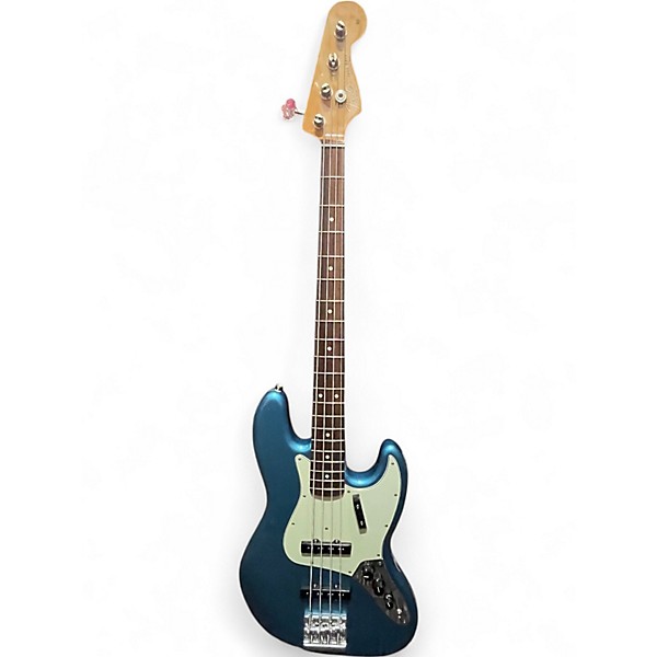 Used Fender Vintera II 60s Jazz Bass Lake Placid Blue Electric Bass Guitar