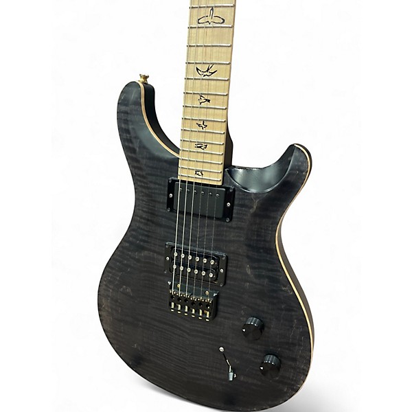 Used PRS CE24 Dustie Warning Gray Solid Body Electric Guitar