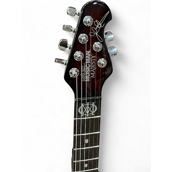 Used Ernie Ball Music Man John Petrucci Majesty 6 Tiger Eye Solid Body Electric Guitar