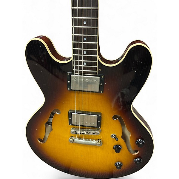 Used Heritage H535 Artisan Aged Original Sunburst Hollow Body Electric Guitar