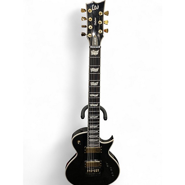 Used ESP LTD EC1007B Black Solid Body Electric Guitar