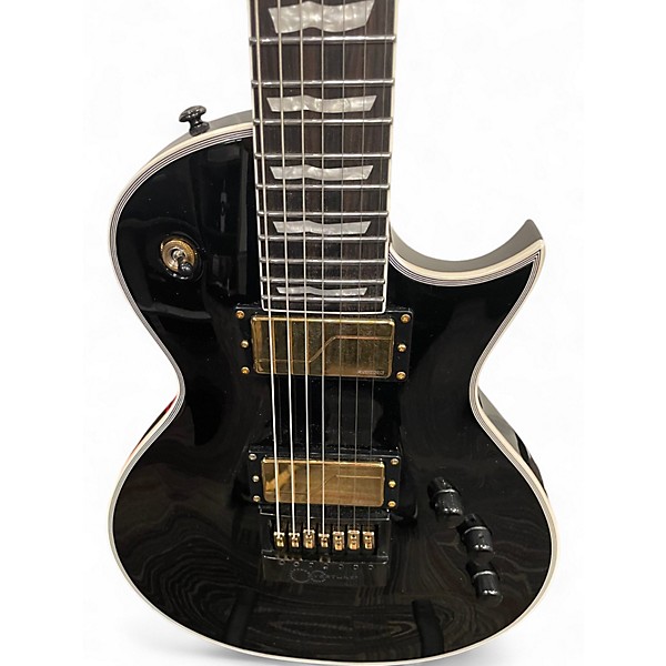 Used ESP LTD EC1007B Black Solid Body Electric Guitar