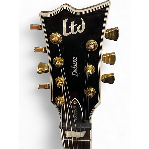 Used ESP LTD EC1007B Black Solid Body Electric Guitar
