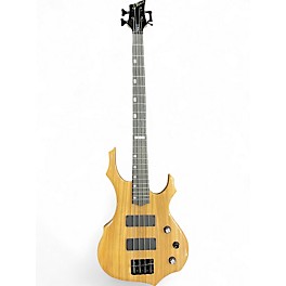 Used J. Robert CUSTOM BASS Natural Electric Bass Guitar