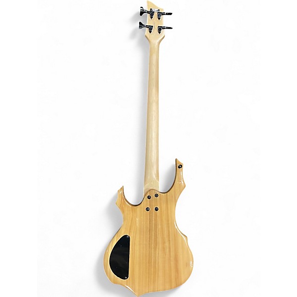 Used J. Robert CUSTOM BASS Natural Electric Bass Guitar