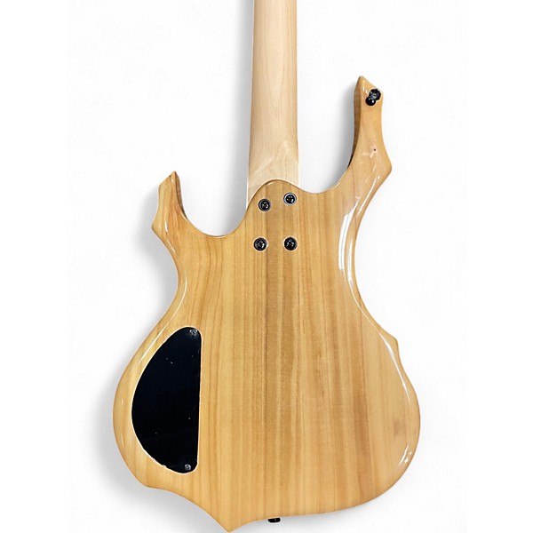 Used J. Robert CUSTOM BASS Natural Electric Bass Guitar