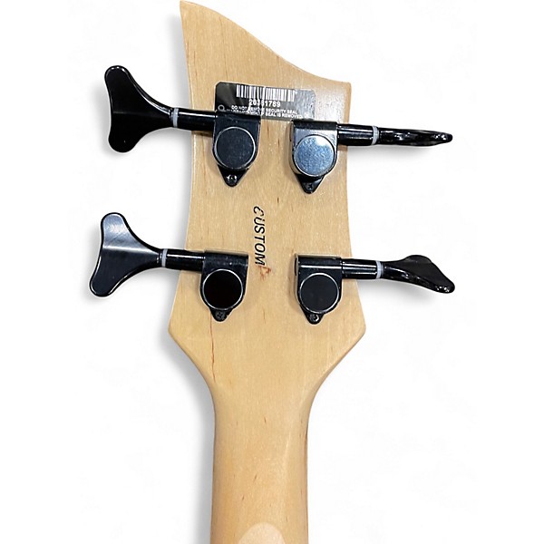 Used J. Robert CUSTOM BASS Natural Electric Bass Guitar