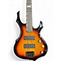 Used J. Robert CUSTOM BASS Sunburst Electric Bass Guitar