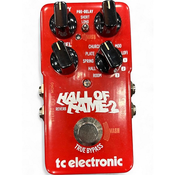 Used TC Electronic Hall Of Fame 2 Reverb Effect Pedal