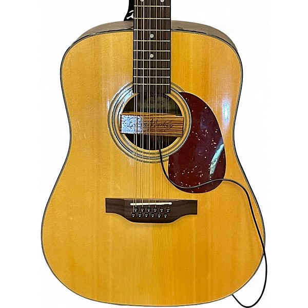 Used SIGMA DM-12ST Natural 12 String Acoustic Electric Guitar
