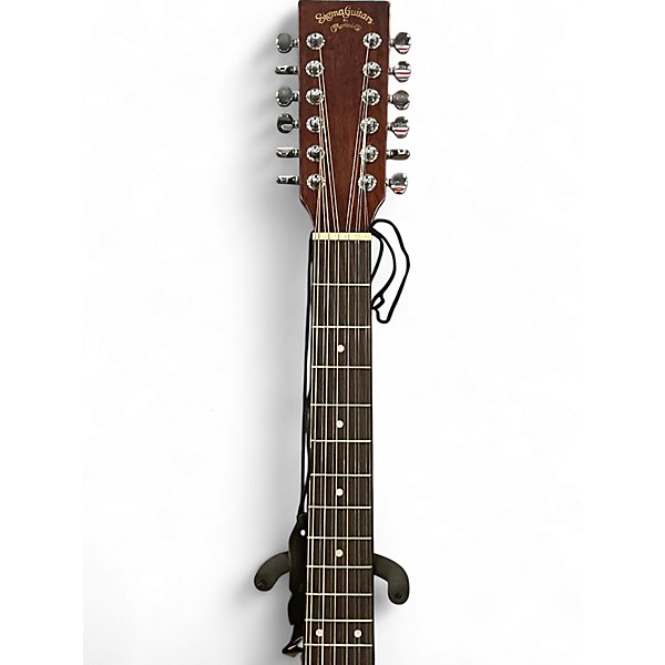 Used SIGMA DM-12ST Natural 12 String Acoustic Electric Guitar