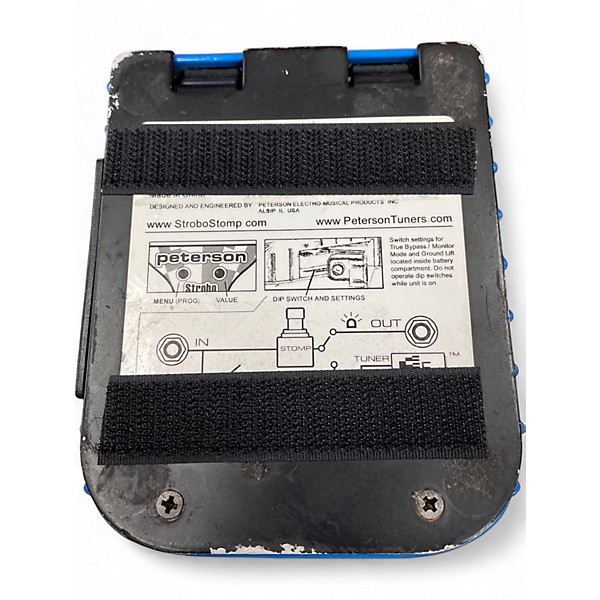 Used Peterson StrobostompHD Tuner Pedal