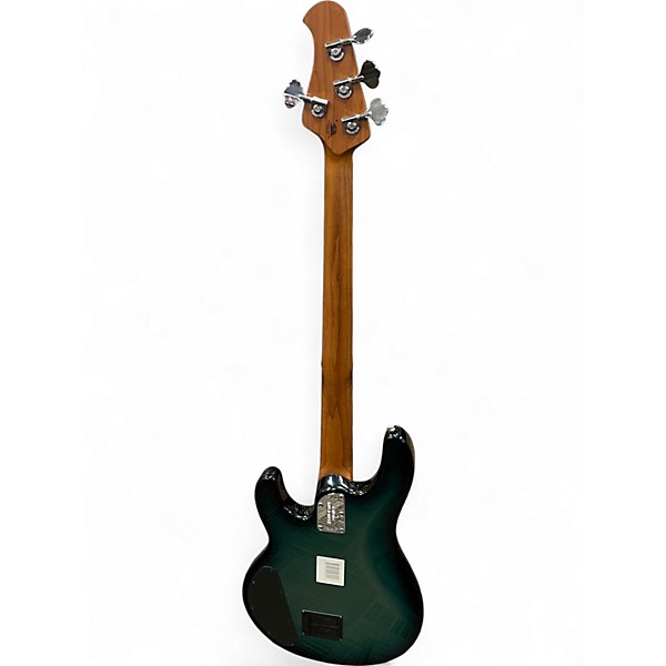 Used Ernie Ball Music Man StingRay Special HH Green Electric Bass Guitar