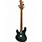 Used Ernie Ball Music Man StingRay Special HH Green Electric Bass Guitar