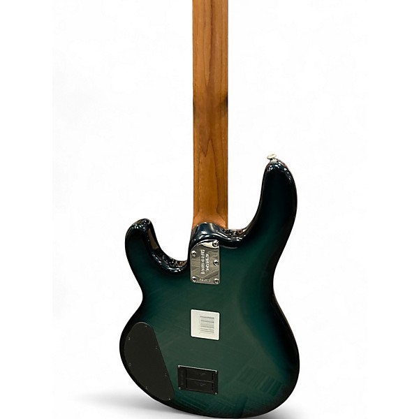 Used Ernie Ball Music Man StingRay Special HH Green Electric Bass Guitar