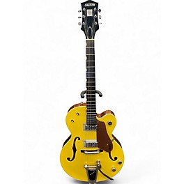 Used 2003 Gretsch Guitars G6118T - 120TH BAMBOO YELLOW Hollow Body Electric Guitar