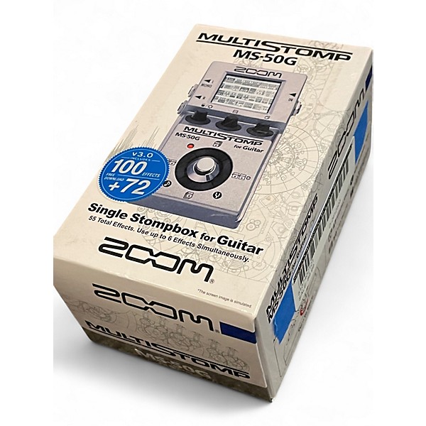 Used Zoom ZMS50G Multistomp Effect Processor | Guitar Center