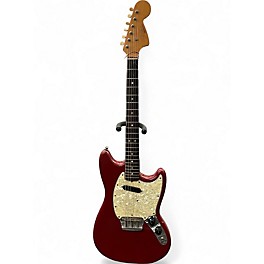 Vintage 1966 Fender Musicmaster II Dakota Red Solid Body Electric Guitar