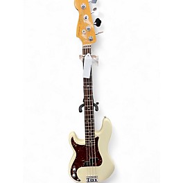 Used Fender American Professional II Precision Bass Olympic White Electric Bass Guitar