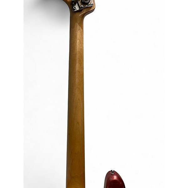 Used Bluesman Vintage CUSTOM FRETLESS PRECISION/JAZZ BASS Burgundy Mist Electric Bass Guitar