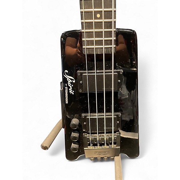 Used Steinberger Spirit XT-2-L/H Black Electric Bass Guitar