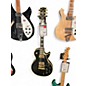 Vintage 1988 Gibson Les Paul Custom Black Solid Body Electric Guitar thumbnail