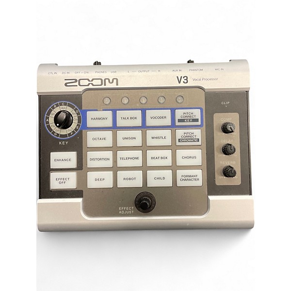 Used Zoom V3 Vocal Processor