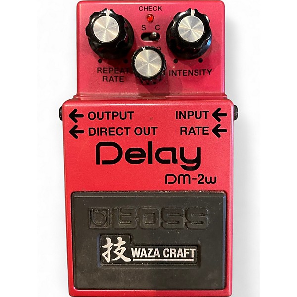 Used BOSS DM2W Delay Waza Craft Effect Pedal