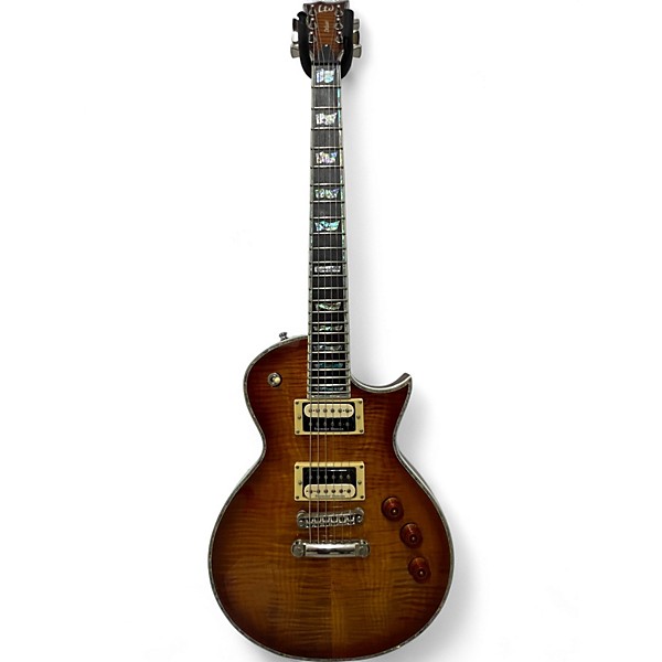 Used 2016 ESP LTD EC1000 2 Tone Sunburst Solid Body Electric Guitar