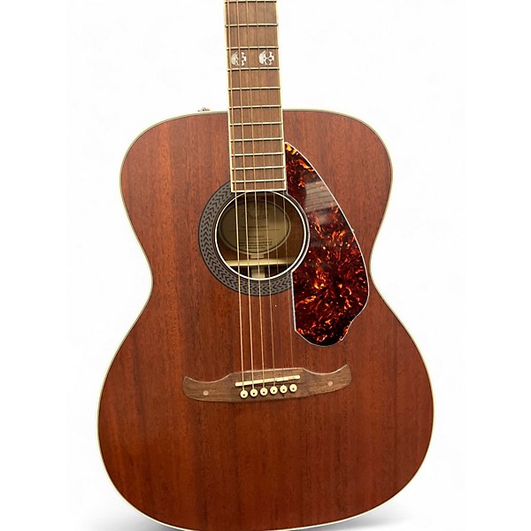 Used Fender Tim Armstrong Hellcat RED Acoustic Electric Guitar