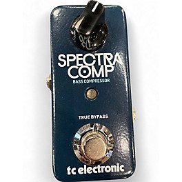 Used TC Electronic SPECTRA COMP Bass Effect Pedal