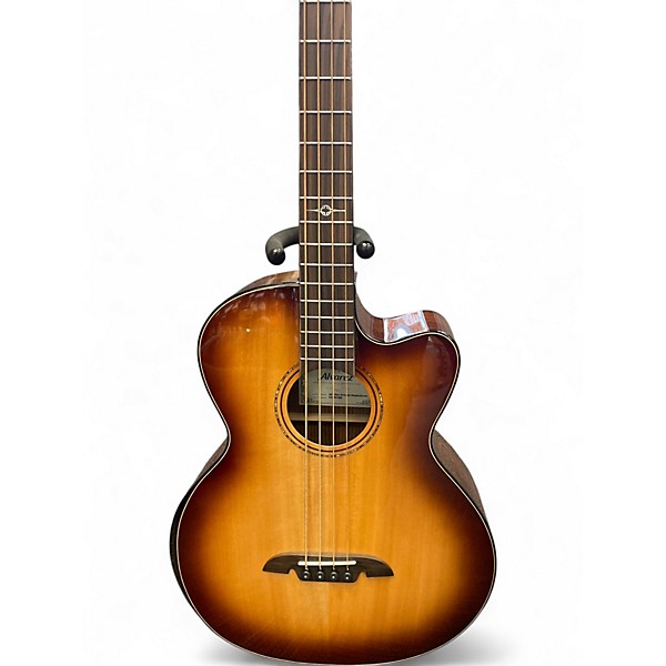 Used Alvarez AEB70CE  shadowburst Acoustic Bass Guitar