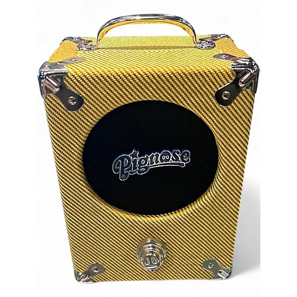 Used Pignose 7-100TW Tweed Guitar Cabinet