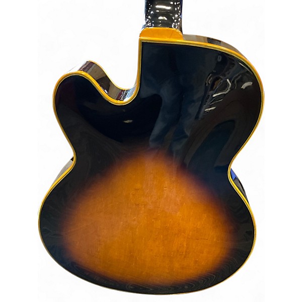 Used Ibanez JP20 Brown Sunburst Hollow Body Electric Guitar