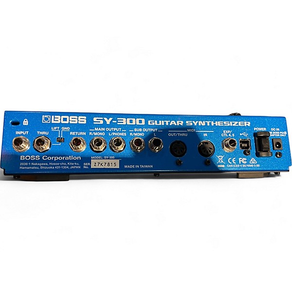 Used BOSS SY300 Guitar Synthesizer Effect Pedal