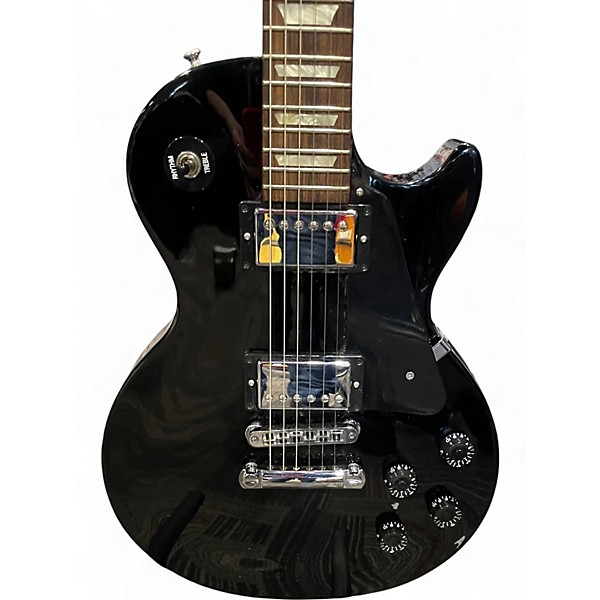 Used Gibson Les Paul Studio Black Solid Body Electric Guitar