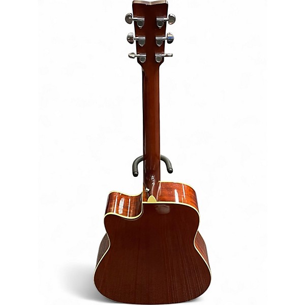 Used Yamaha FGCTA Natural Acoustic Electric Guitar