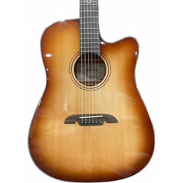 Used Alvarez AD60CE BURST Acoustic Electric Guitar