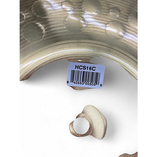 Used MEINL 16in HCS Crash Cymbal
