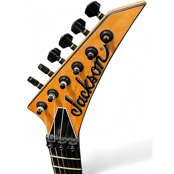 Used Jackson SOLOIST SL3Q DARK AMBER QUILT MAPLE Solid Body Electric Guitar