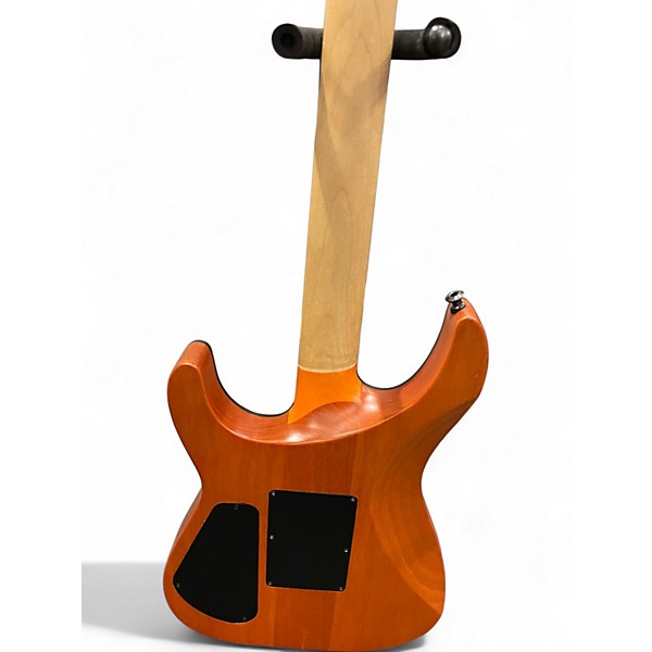 Used Jackson SOLOIST SL3Q DARK AMBER QUILT MAPLE Solid Body Electric Guitar