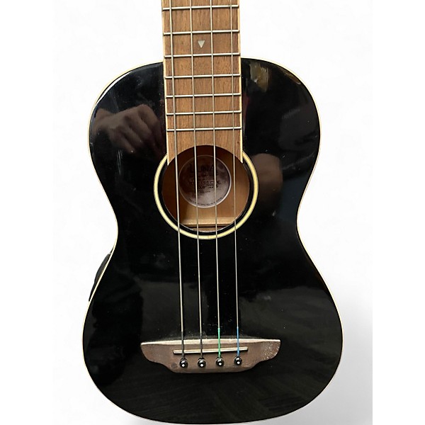 Used Luna UKE BASS CBK BLACK Ukulele
