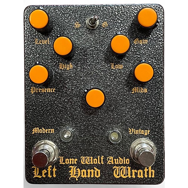 Used Lone Wolf Audio left hand wrath Effect Pedal