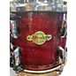 Used Pearl 4 Piece MASTERS ALL MAPLE 4 Piece Trans Red Drum Kit
