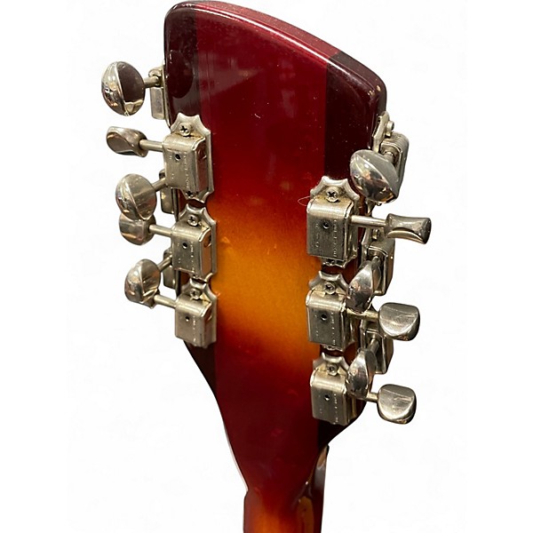 Vintage 1991 Rickenbacker Tom Petty Signature 660-12 Cherry Sunburst Solid Body Electric Guitar