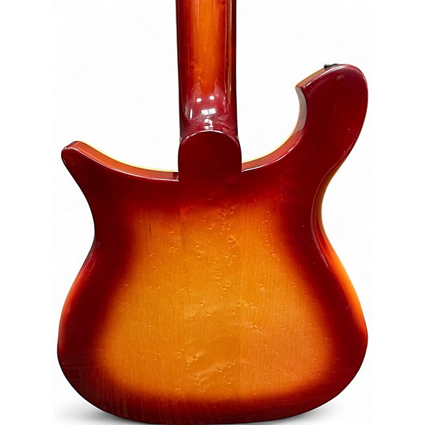 Vintage 1991 Rickenbacker Tom Petty Signature 660-12 Cherry Sunburst Solid Body Electric Guitar